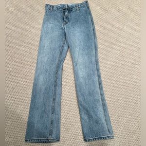 Brandy Melville wide leg denim jean